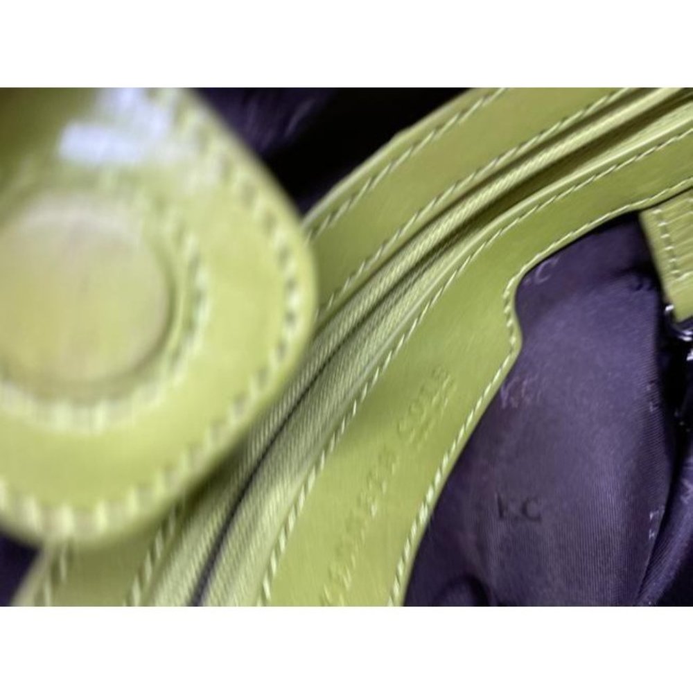 kenneth cole bag green fabric tote - Picture 8 of 10